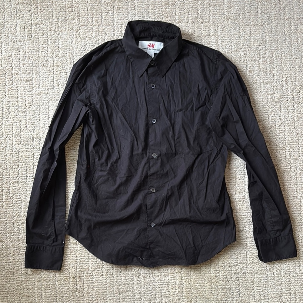 H&M x Comme Des Garçons button down shirt